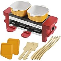 レコルト ラクレット＆フォンデュメーカー メルト オプションパーツセット [ レッド/ミニパンイエロー ] recolte Raclette and Fondue Maker Melt