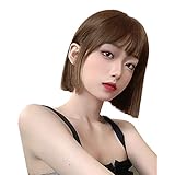 BARSDAR ウィッグ レディース ストレートロング ショート フルウィッグ 女性 ファッション 日常 自然 普段使い 小顔効果 かつら