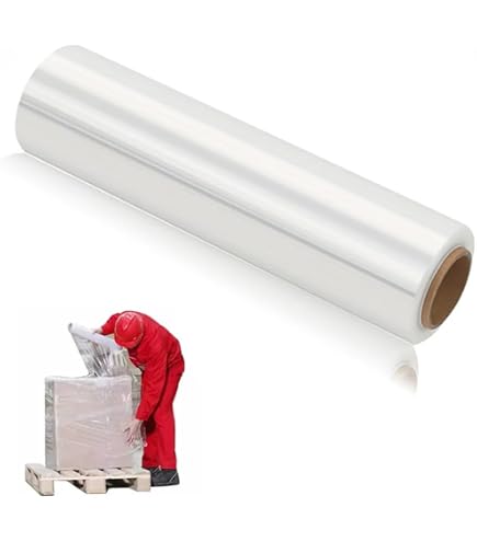 thumbnail image 2 of Stretch Plastic Wrap Luggage Banding Tape - 5.5 X 250 Foot Roll For Travel Packing & Security 2 of 9