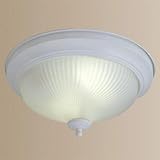 Livex Lighting 9040-13 1 Light Indoor Ceiling Mount, Textured White [並行輸入品]