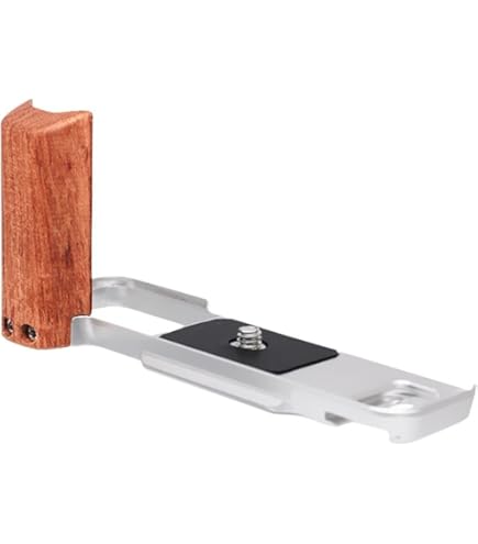 【土日限定値下げ！】フィッシンググリップ 木製ハンドル Amazon | For X-E5 ハンドルグリップ for 富士フイルム X-E5 カメラ用