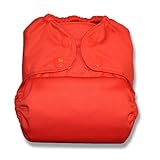 TushMate One-Fits-All Cloth Diaper, Snap, One-Size (Orange) by TushMate