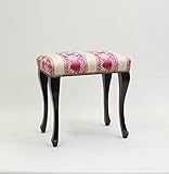 レクタングルプティスツール　ピンク　ストライプ　リヨンダマスク