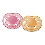 Avent BPA Free Freeflow Pacifiers, 6-18 m Girl Colors by Philips Avent [並行輸入品]
