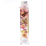 ハーバリウム 花 誕生日 お祝い ギフト【 CANDY 】プリザーブドフラワー ドライフラワー HANADOKI ブランド 6colors 200ml ストレートタイプ herbarium (レッド)