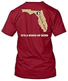 Florida State Seminoles State of MindホームTシャツ L
