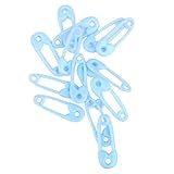 Lovoski 約50ピースセット　ミニ　ピン　少年　ベビーシャワー　好意　装飾　ギフト　洗礼　パーティー　ブルー　12個