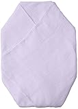 リトルリネン Weego amigo ガーゼ風ふわふわ究極おくるみブランケット カラームスリン 120四方 ラベンダー コットン100% WGAMU6182