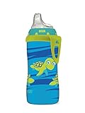 NUK Blue Turtle Silicone Spout Active Cup, 10-Ounce by NUK [並行輸入品]