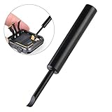 PIXNORウォッチオープナーツールケースオープナープリーツタイプ修理ツール（ブラック）