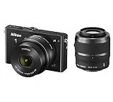 Nikon ミラーレス一眼 Nikon1 J4 ダブルズームキット ブラック J4WZBK