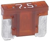 Bussmann BP / atm-7 – 1 / 2lp-rpブラウンATMロープロファイル7 – 1 / 2 amp fast-acting自動車ミニブレードヒューズ – 5 Perカード