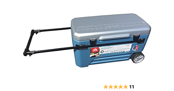 Amazon Co Jp Igloo 大型クーラーボックス キャリー キャスター付き 110qt 大容量 104l スポーツ アウトドア