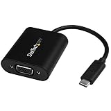 StarTech.com USB-C - VGA変換アダプタ/プレゼンテーション・モード切替スイッチ/2048x1280(1920x1200にも対応)/USB Type-C オス・VGA メス CDP2VGASA