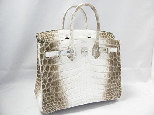 [エルメス] HERMES バーキン25 ヒマラヤ クロコダイル ニロティカスマット ヒマラヤ（シルバー金具） クロコニロティカスマット [並行輸入品]