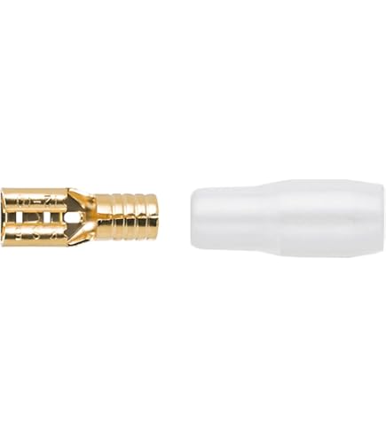 Amazon.co.jp: 金メッキタイプ 平型ファストン端子メス2種 187型[M