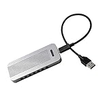D DOLITY USB3.1 　タイプ-C→PCI-E NVMe M.2 SSD　M-キー　ハードディスク　ケース　10Gbps　エンクロージャ　 耐久性 互換性