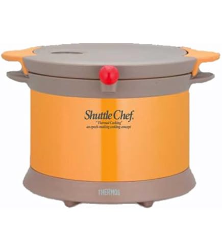新品　サーモス 真空保温調理器 シャトルシェフ KPM-2500 DC Amazon｜THERMOS 真空保温調理器 シャトルシェフ ブラック KPX-2500-BK