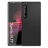 Ｈａｖａｙａ 対応 Xperia 10 IV スマホケース エクスペリア10 iv ケース SO52C ケース シリコン au SOG07 docomo ソニー エクスペリア10IV 薄型 耐衝撃 SoftBank 落下防止 軽量-ブラック