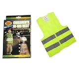 3ass Sz Dlx Safety Reflective Kids Waistcoat In Prtd Box