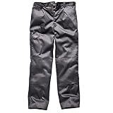 (ディッキーズ) Dickies スーパー ワークトラウザーズ ワークウェア 作業服ボトムス 作業服パンツ 作業着ズボン (ショート丈) 男性用 (34) (グレー)