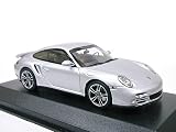 欧州限定 1/43 ポルシェ911 ターボ (シルバー) 997/2型 2009