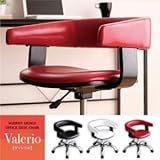 チェア【Valerio】レッド モダンデザインオフィスチェア／デスクチェア【Valerio】ヴァレリオ