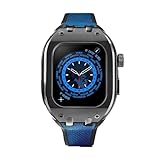 [ハンブルリッチ] ユニセックス Sport スポーツ ケース 9/8/7対応 for Apple Watch 41mm ブラック ステンレススチール WBB0289-010-BU [並行輸入品]