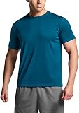 [テスラ] メンズ 半袖 トレーニングTシャツ 1枚 [軽量・UVカット・吸汗速乾] ランニング スポーツ tm-MTS11-JPDTL_S