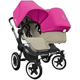 Bugaboo Donkey バガブー ドンキー Duo Stroller デュオ ベビーカー in Sand/Pink サンド/ピンク [並行輸入品]
