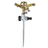 ILS - 360 Degree Rotary Zinc Alloy Sprayer Sprinkler For Home Garden Yard Lawn