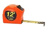Lufkin HV1312 3/4-Inch x 12 Hi-Viz Orange Power Return Tape Measure by Lufkin