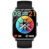 スマートウォッチ【2025革新型·性能最強モデル】Bluetooth通話機能 1.9インチ大画面 iPhone対応&アンドロイド対応 SMS/Line通知 音楽再生 活動量計 多機能スマートウォッチ 100種類運動モード IP68生活防水 メッセージ通知 腕時計 天気予報 スポーツウォッチ 多種類文字盤 アラーム レディース メンズ Smart Watch