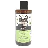 BOZZI ペットシャンプー ドッグシャンプー 犬用シャンプー ワンちゃん オーガニック 100％天然成分 ニーム 低刺激 敏感肌 無添加 マイルド 保湿 アロエベラ配合 フケ 乾燥 犬種 汚れ におい 子犬用 リンスいらず (SIGNATURE)