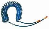 Coilhose Pneumaticss PR516-204B-Y 5/16 x 20' Yellow Flex Coil Hose With 2-1/4 MPT Swivel Fitting by 
