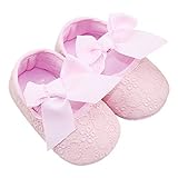 Novolix Cute Toddler Baby Girl Thin Shoes Cotton Bowknot Casual Shoes Princess Prewalker Soft Sole S