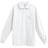 TS Design 藤和/作業服/長袖ポロシャツ カラー：01_ホワイト サイズ：5L 品番：1075