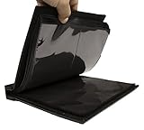 Shiny結婚フォトアルバムアルバム4 " x 6 " Leatheretteカバー – ブラックBabyフォトアルバム( 104挿入)