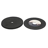 uxcell カッティングホイール ディスクカッター 180mmx22.2mmx3mmブラック 3枚入り