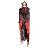Beistleフード付きスケルトンCreepy Creature、5フィート