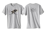 Buckナイフ大人用スモールTシャツ50th Anniversary 110折りたたみハンターナイフ~アッシュグレー~コレクターギフト119 112
