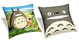 Anime My Neighbor Totoro Pillow Cushion Double Sides Print [並行輸入品]