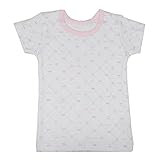 【海外製】女児キルト半袖（さくらんぼ柄）『7534』100/110/120/130　 (130)