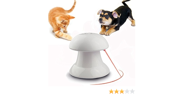 Amazon Sunhelペット用品 猫用光るおもちゃ 自動的に回転できる Ledポインター スピード調整 トレーニング 光るおもちゃ 通販