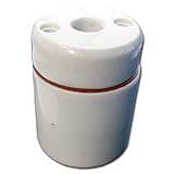 Leviton 30 Incandescent Lampholder, Medium Base, Two Piece Porcelain; 660W-600V; Keyless; with Two 8