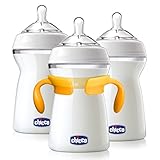 Chicco NaturalFit Tri-Pack Bottles, 6 Months Plus