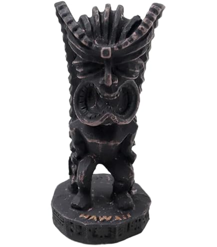 【ヴィンテージハワイ ティキ TIKI 木彫り像 守り神 ラッキーアイテム 置物 51pq0nlWTxL._AC_UF894,