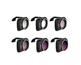 LICHIFIT DJI Mini 2 SE/Mini SE/Mini 2/Mavic Mini用フィルター MCUV+CPL+ND4+ND8+ND16+ND32セット レンズ保護 カメラレンズフィルター アクセサリー 6個セット