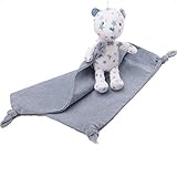 夢の空 赤ちゃん用 多機能タオル なぐさめるタオル30cm*30cm 可愛い小熊人形付き　ふんわりビロード生地 吸収性強い