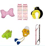 ラヴィギフト6点セットクッション ピンク マシュマロピンク ペンギン 恐竜C 帽子イエロースター ホルダーBP lv-g03-21